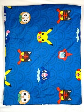 POKÉMON Full Flat Sheet Pikachu Rowlet Litten Popplio Rotom Nintendo Anime Gamer